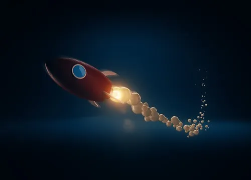 RED SPACESHIP